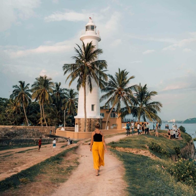 Galle Fort and lighthouse, Sri Lanka